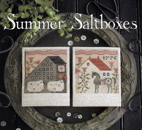 Plum Street Samplers - Summer saltboxes , the salt shakers