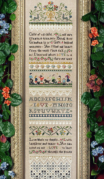 Victoria Sampler - Child of my child sampler