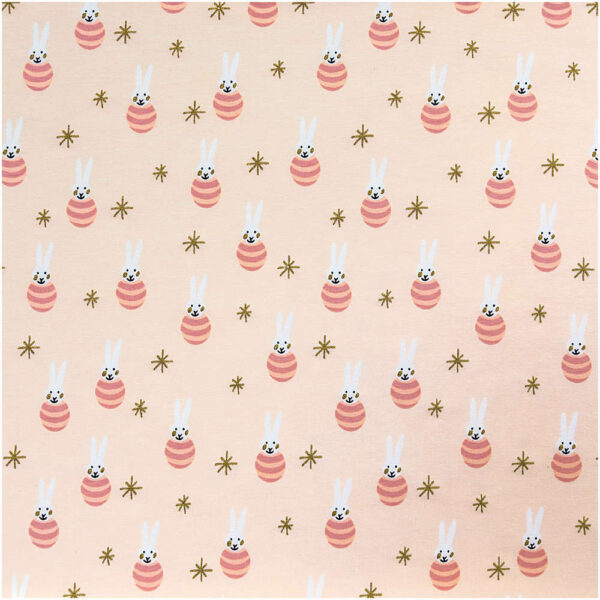 Rico Design - Tissu Jersey Lièvres