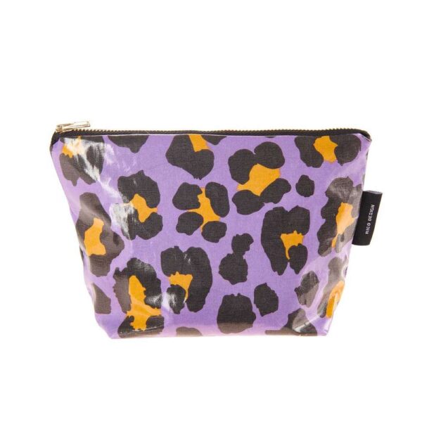 Rico Design - Trousse de maquillage petite Acid Leo, lilas