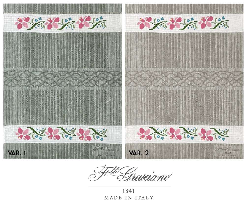 202125144_4222595437779020_9178866082883116888_n_ml Graziano - Torchon à Broder modèle TRENDY coloris Grège – Image 1