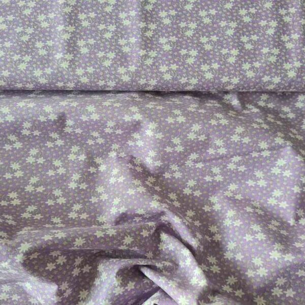 Rico Design - Toile Marguerites parme