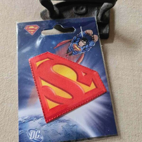 COM - Motif thermocollant Superman 5,5 x 7 cm