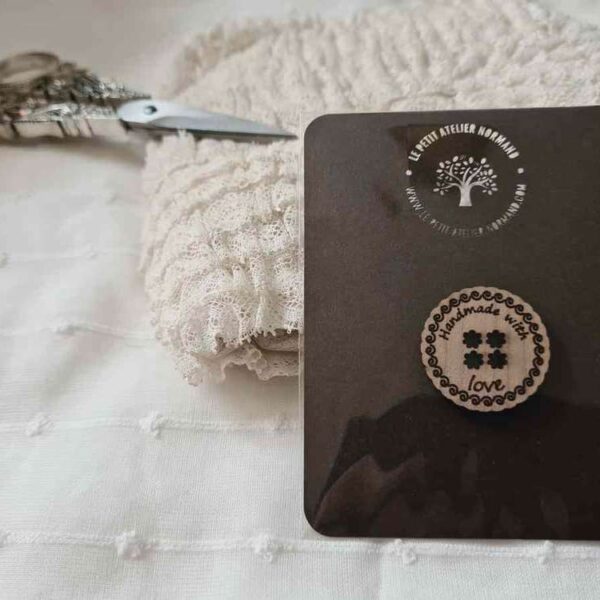 Le petit Atelier Normand - Bouton rond Modèle 2