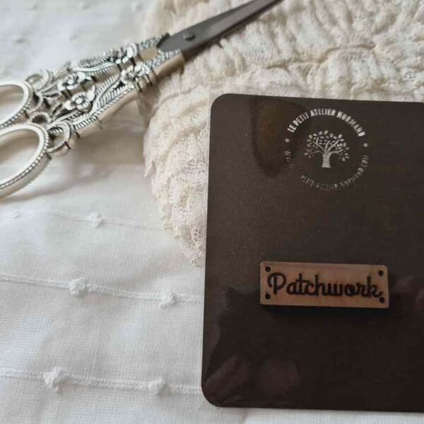 Le petit Atelier Normand - Bouton "Patchwork"