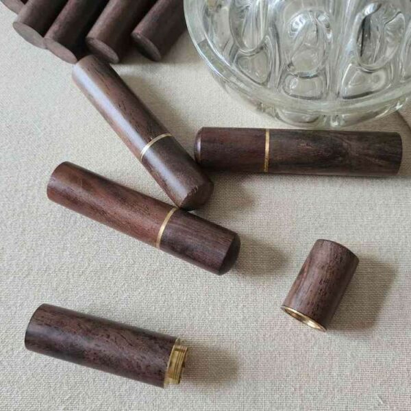 LCF - Etui a aiguilles en Bois de Palissandre