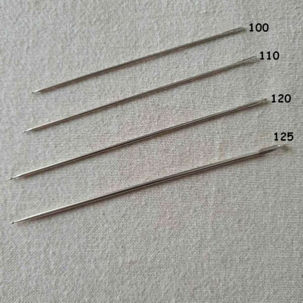LCF - L'aiguille spéciale à Boule 125 mm (chas extra large 9mm)