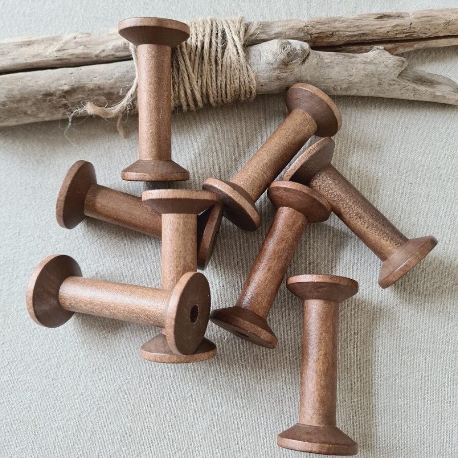 20250126_112959_ml LCF - Bobine Bois Vintage 7,5 cm – Image 1