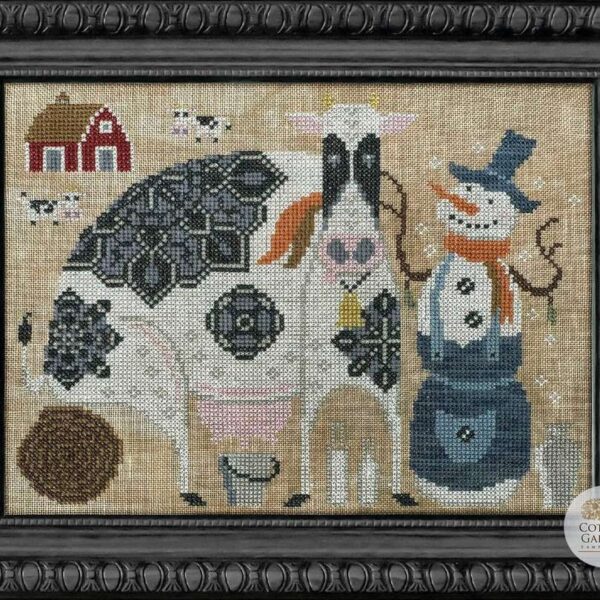 Cottage Garden Samplings - Snowman Collector series, The Countryman 10/12