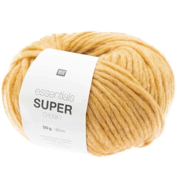 Rico Design - Essentials Super Chunky coloris  Moutarde 013