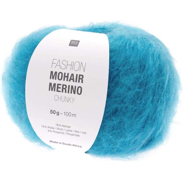 Rico design - Fashion Mohair Merino chunky coloris Pétrole 023