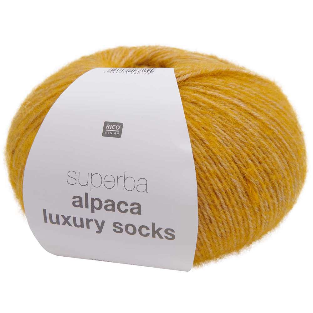 383305.007_2_ml Rico Design - Superba Alpaca Luxury Socks Jaune 007 – Image 1