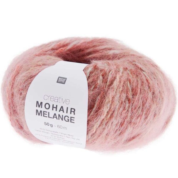 Rico Design - Creative Mohair mélange col Rose 007