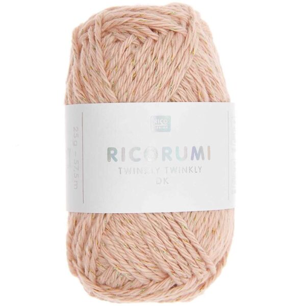 Rico Design - Laine Ricorumi Twinkly Twinkly dk Rose poudre 007