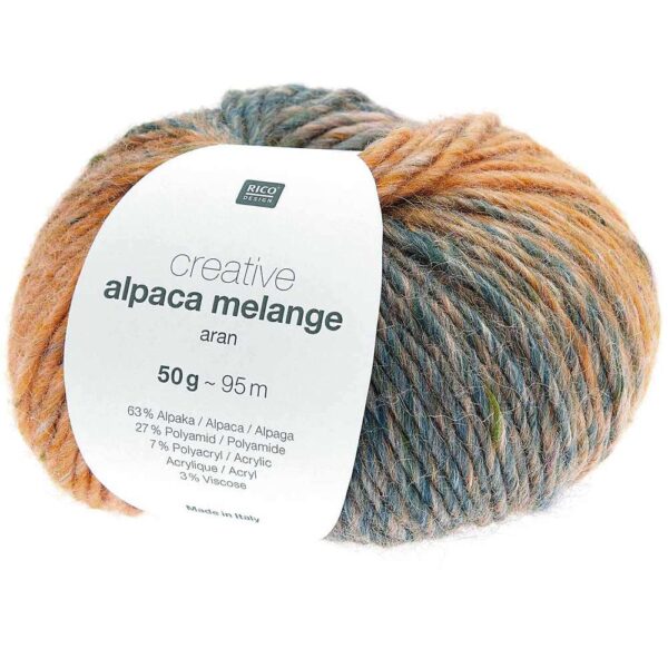 Rico Design - Creative Alpaca melange Aran col 005 L'été