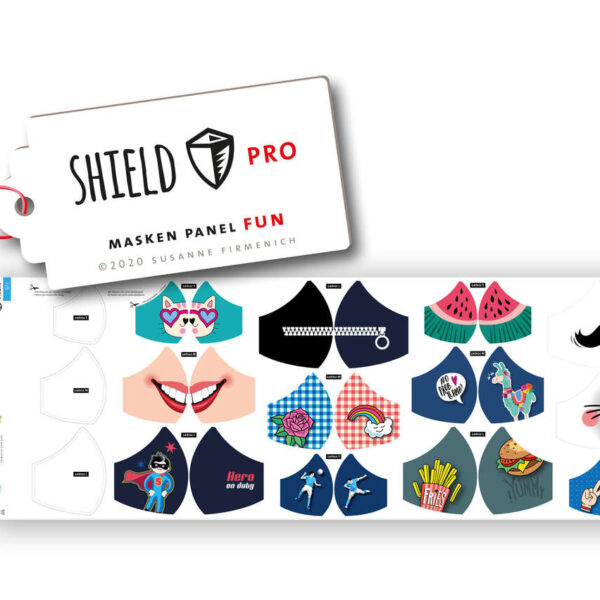 COM - Panneaux jersey pour masques enfant et adulte