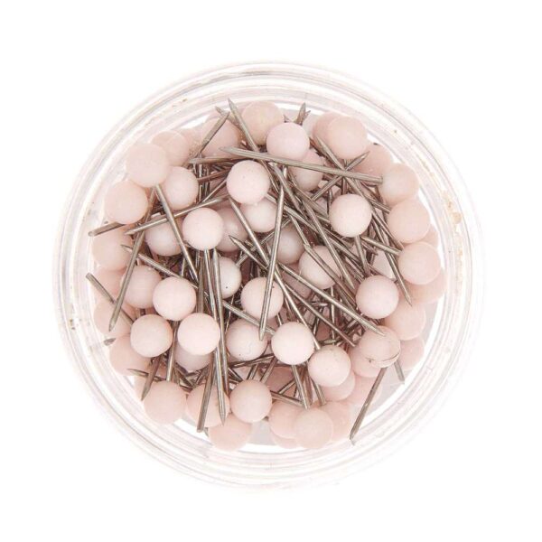 Rico Design - Épingles rose, 16mm, 100 pcs