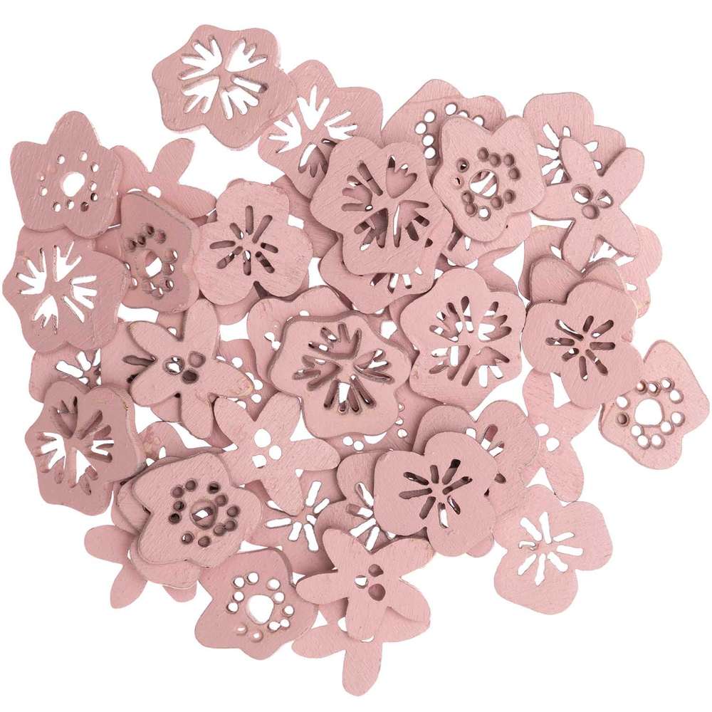 7040.25.68_1_ml RICO DESIGN - Sujets bois Floral Rose – Image 1
