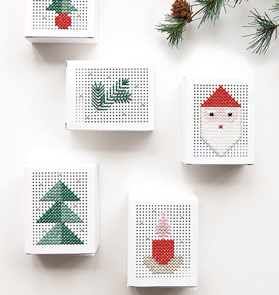 Rico Design - Boites pour calendrier de l'avent , Blanc (176)