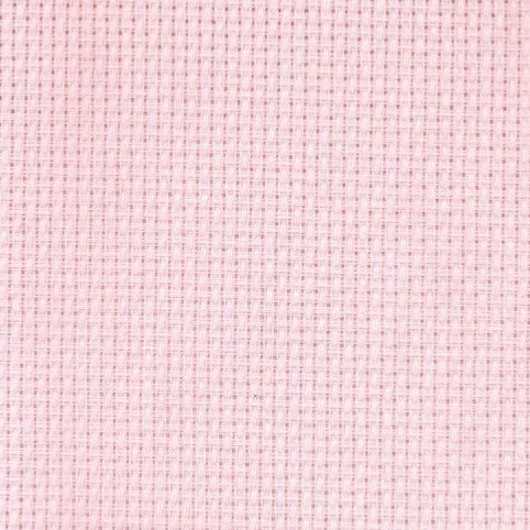 AIDA_4064_ml Zweigart -Aïda à broder 8 points 4064 Rose Dragée – Image 1