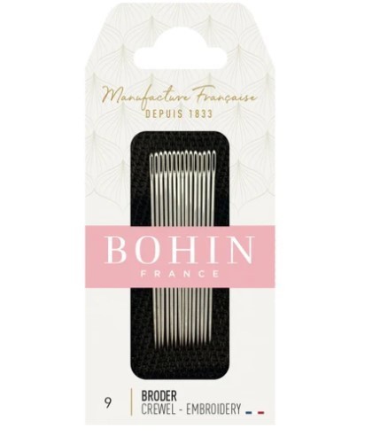 CREWEL9_BOHIN_ml BOHIN - Aiguilles à Broder Crewel N°9 – Image 1