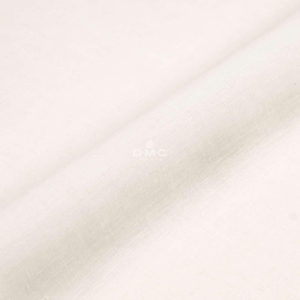 EV100_L_0021_ml DMC - Toile à broder Eco Vita 100% Chanvre - Ecru - – Image 1