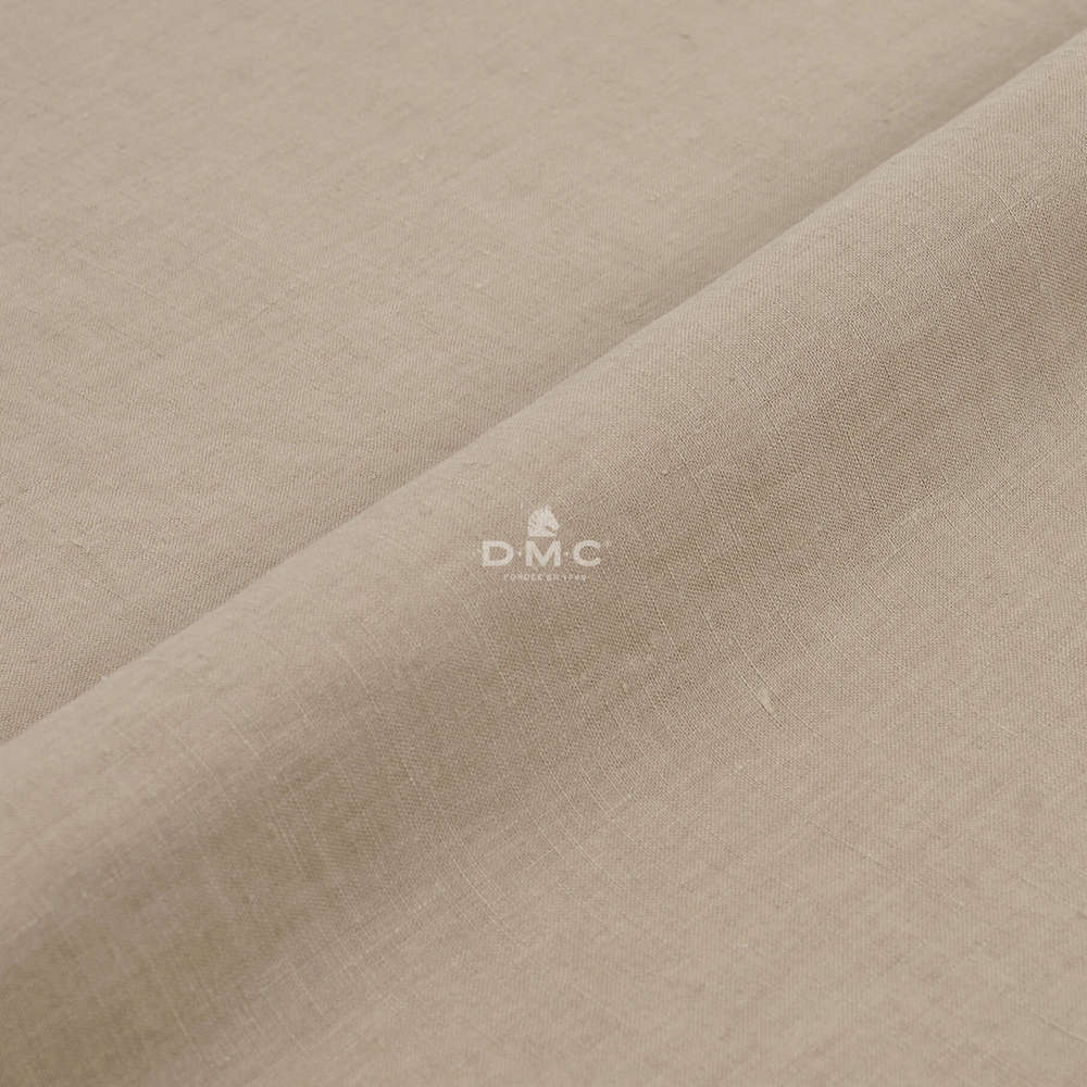 EV100_L_0024_ml DMC - Toile à broder Eco Vita 100% Chanvre - Beige - – Image 1