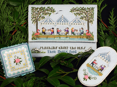 Victoria Sampler - Stitching Under the Oaks