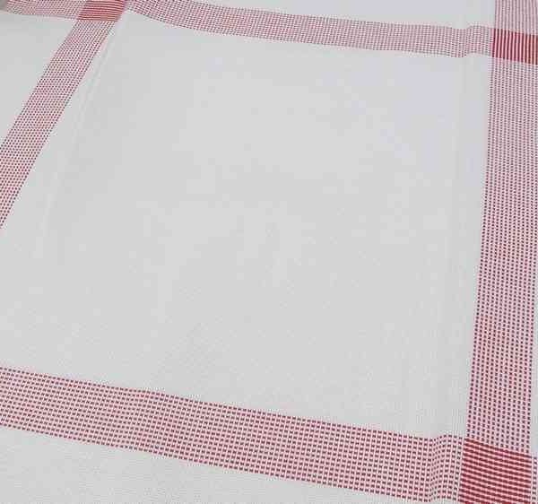 Graziano - Toile à Broder Bonn, coloris Rouge