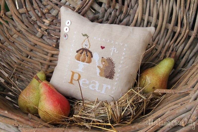 P-as-Pear-Madame-Chantilly-Cross-Stitch-Charts1_ml Madame Chantilly - "P" is for Pear – Image 1