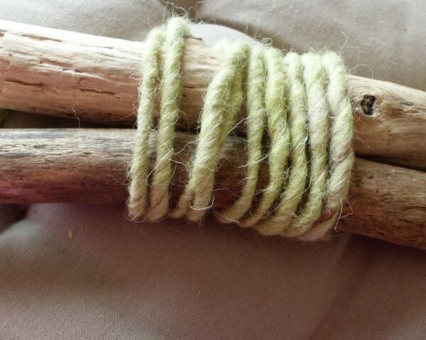 KP - Corde de laine coloris Tilleul