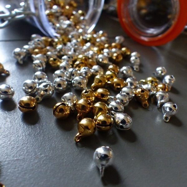 LCF  - Grelot Or 6mm