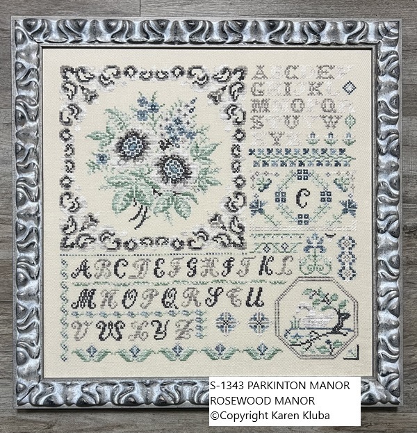 Rosewood-manor_-Parkington-manor_sampler_ml Rosewood manor - Parkington Manor sampler – Image 1