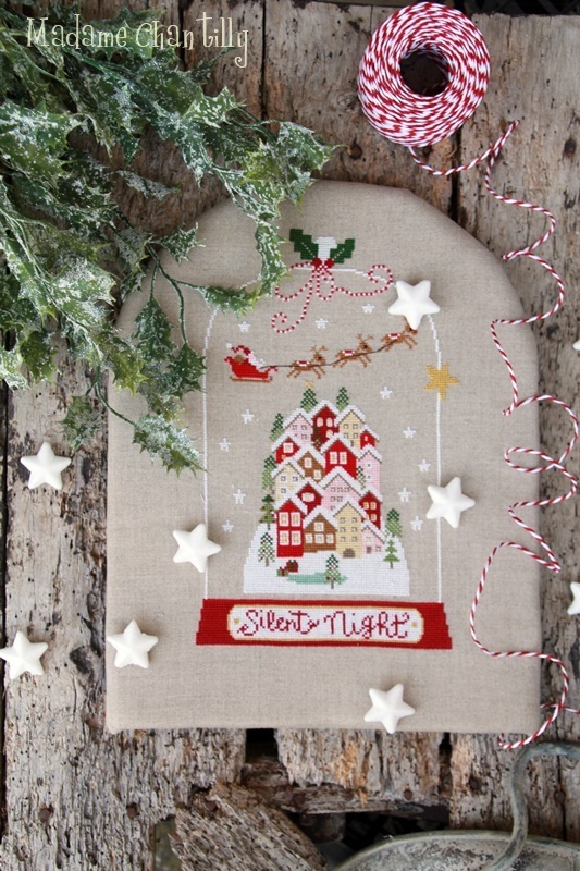 Silent-Night-carillon-Madame-Chantilly-Cross-Stich-Charts11_ml Madame Chantilly - Silent Night Carillon – Image 1