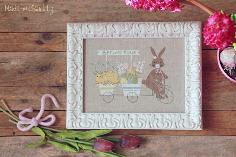 Spring-tour-madame-chantilly-cross-stitch6_ml Madame Chantilly - Spring tour – Image 1