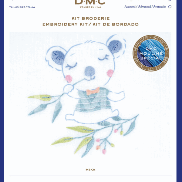 DMC - Kit broderie traditionnelle MIKA