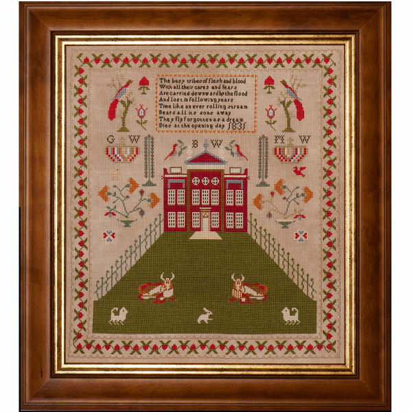 Hands Across The Sea Samplers - How now brown cow bw 1831