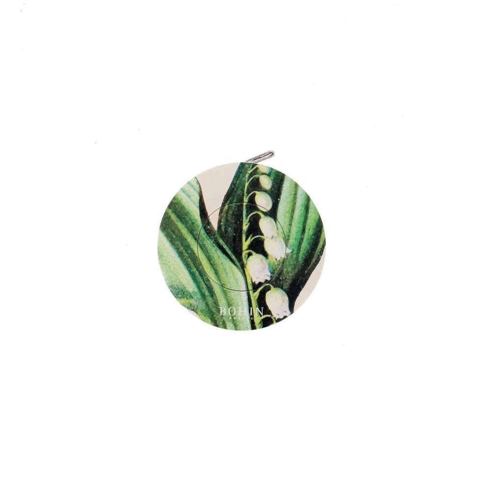 bohin-metre-enrouleur-botanique-muguet_ml BOHIN - Mètre enrouleur , Collection botanique Muguet – Image 1