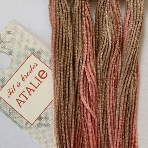 ATALIE coton - Corail