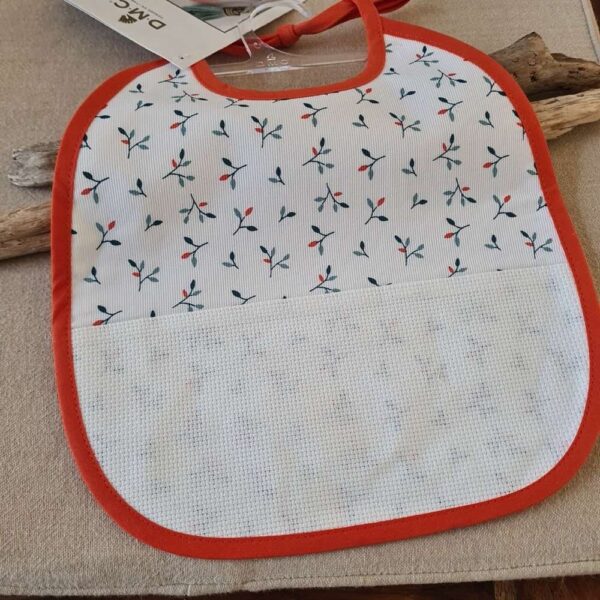 DMC - Bavoir 6 mois , feuillages