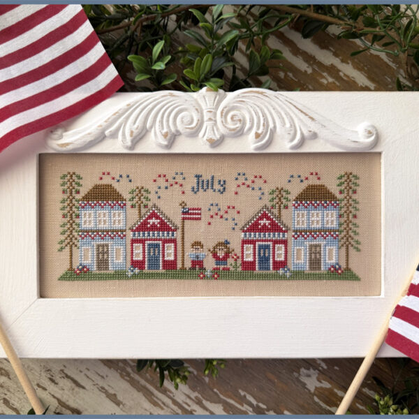 Country Cottage Needleworks  - July Mini Village