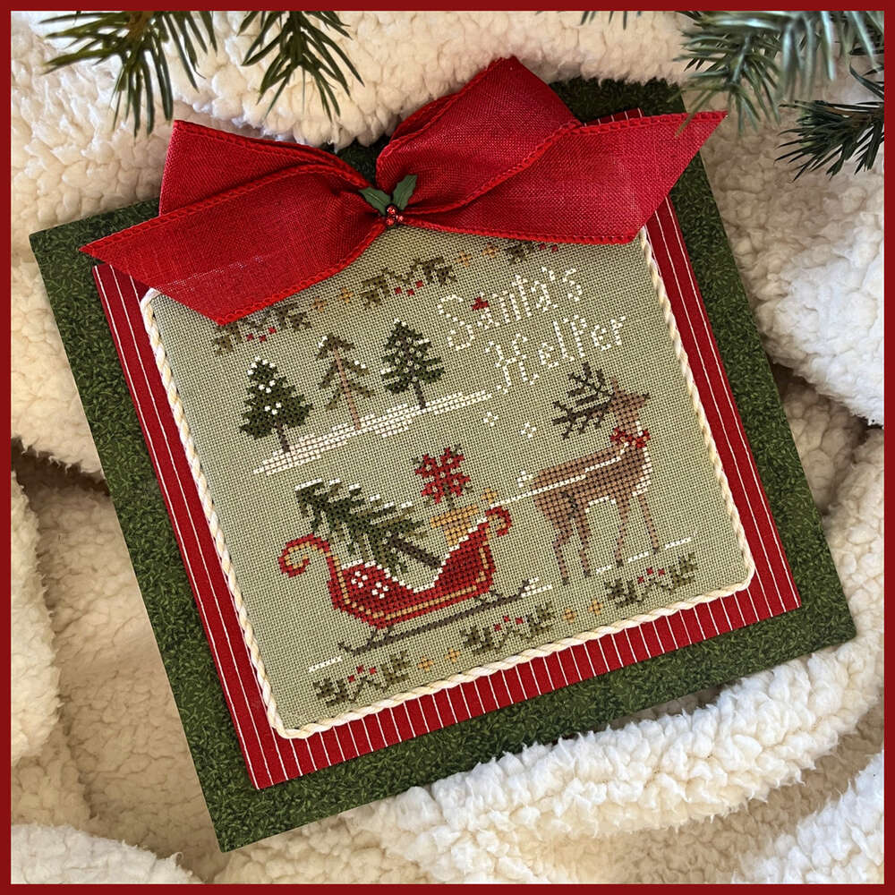 little-house-needleworks-santas-helper_ml Little House Needleworks- Santa's Helper – Image 1