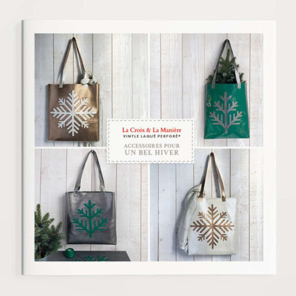 MIL - Vinyle laqué perforé , accessoires pour un bel hiver