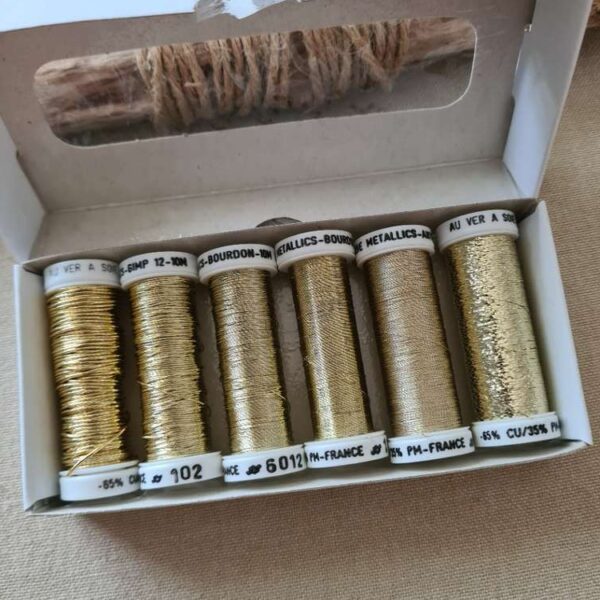 AVAS - Pack découverte 6 bobines métal OR