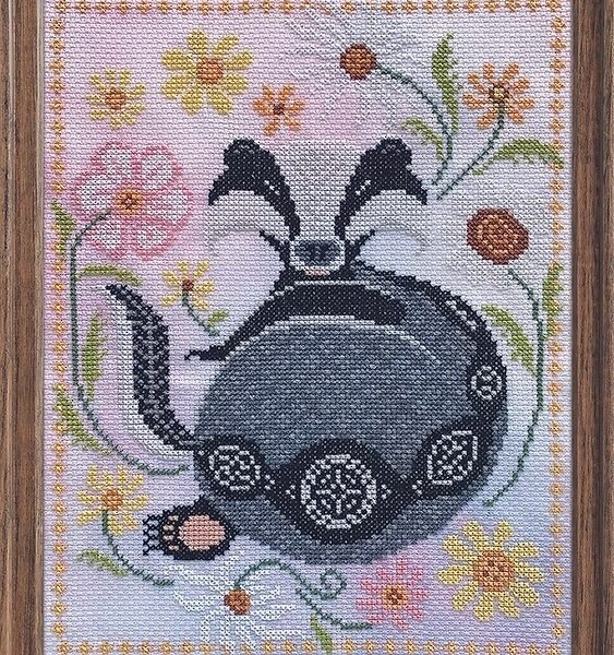 PEACOCK NEEDLEWORK DESIGNS - Badger