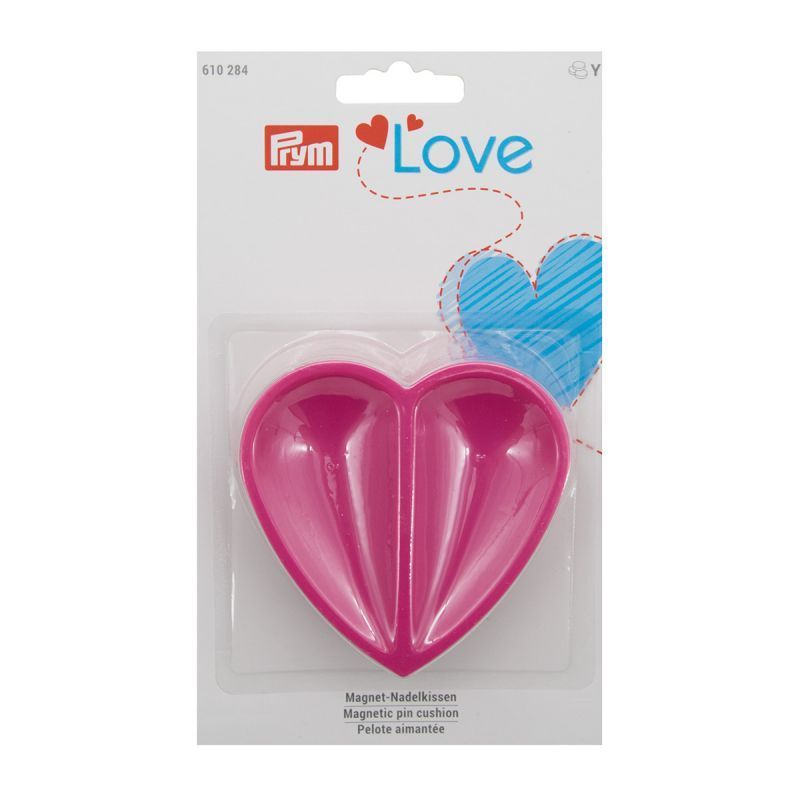 pelote-aimantee-coeur-rose_ml PRYM - Pelote aimantée coeur PRYM Love – Image 1