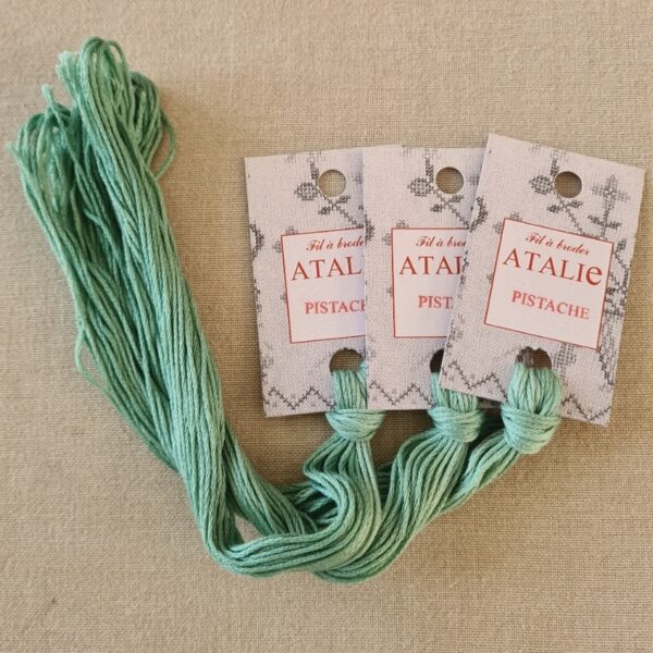 ATALIE coton - Pistache