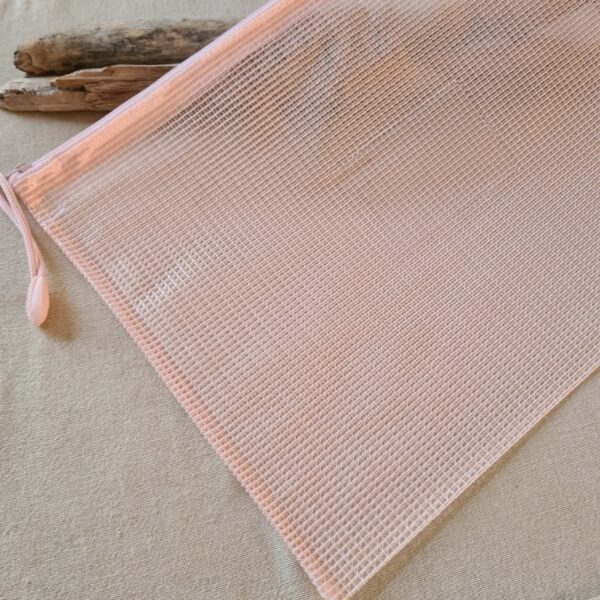 LCF - Pochette armée étiquette, coloris Macaron Rose