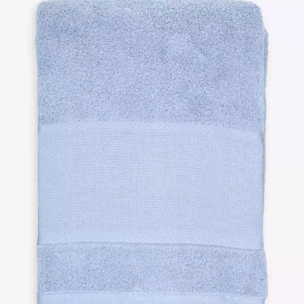 DMC - Serviette éponge coloris Bleu nuage