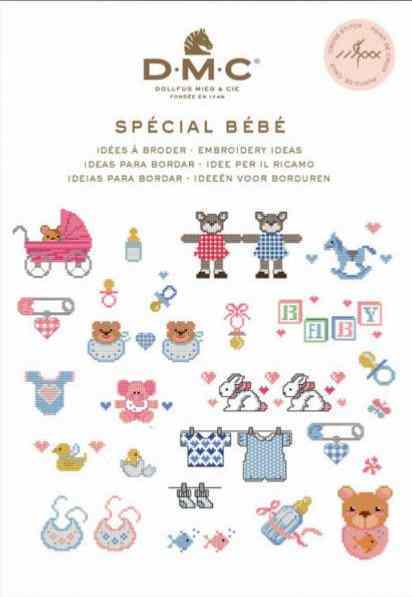 DMC - Livret Idées à broder Spécial bébés